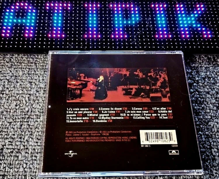 🎤 Cd Lara Fabian - En Toda Intimidad - Álbum En Vivo Polydor Universal💕 – photo 2